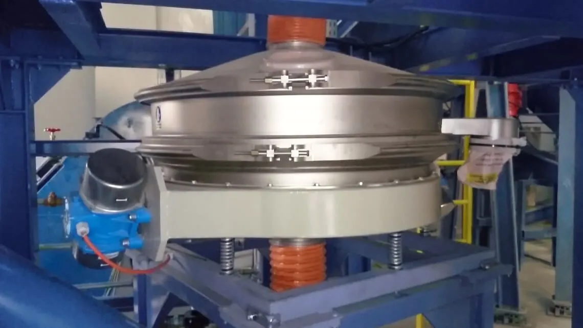 Ingtec AG - big bag unloading station protective screening